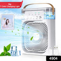 Portable Air Conditioner Fan 7 Color Changing Light (Big 1 Pc)